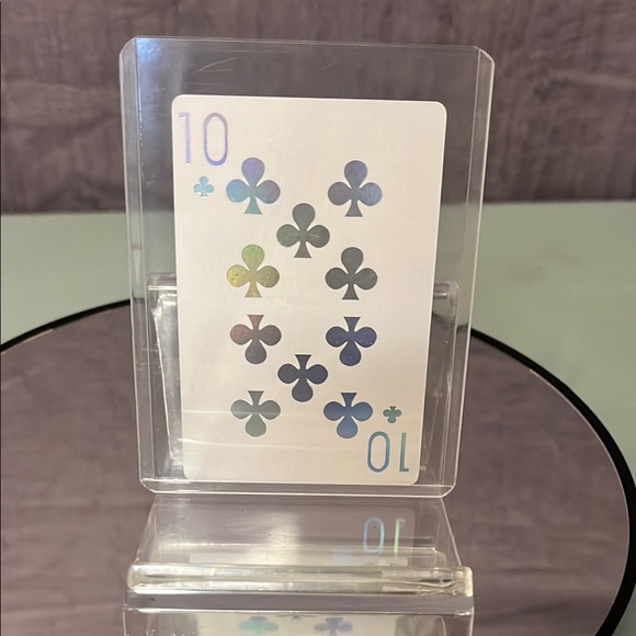 Other - Dior 10 of Clubs Playing Card